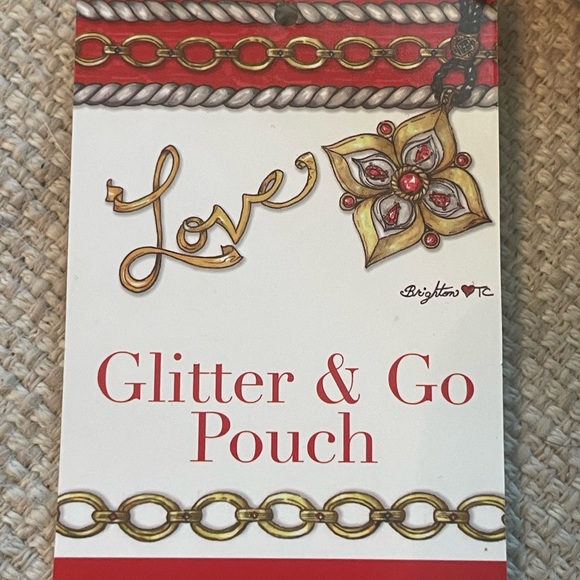 ❌SOLD❌ NWT Brighton Glitter & Go Pouch - Picture 6 of 10